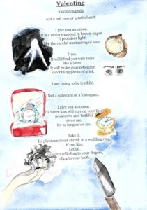 Read more about the article Illustrated Poem: Valentine, by Carol A. Duffy