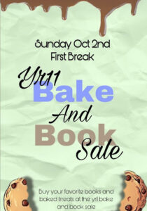 Read more about the article The Year 11 Bake and Book Sale 2022